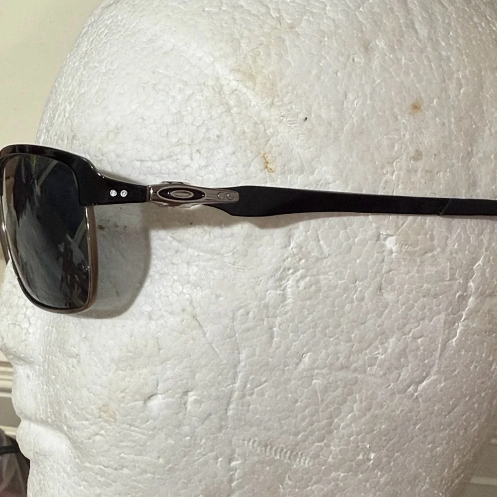 Oakley Tinfoil Sunglasses in Black with Case